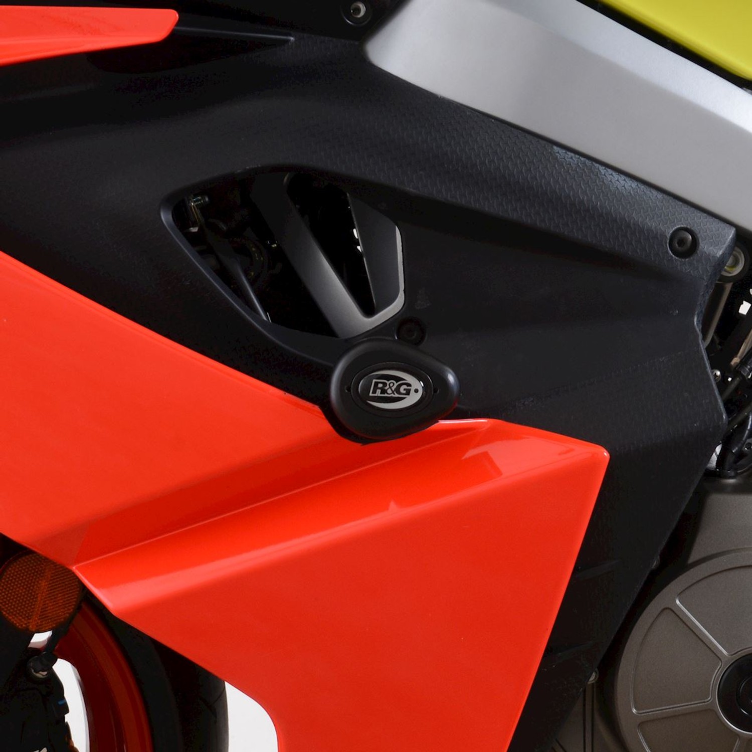 R&G Racing Aero Crash Protectors (race version) for Aprilia RS660 '21-'22 R&G Racing Aero Crash Protectors (race version) for Aprilia RS660 '21-'22